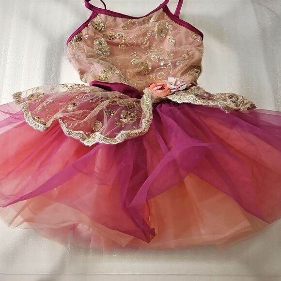 Weissman Purple and Gold Costume Child Size Medium - Picture 12 of 15